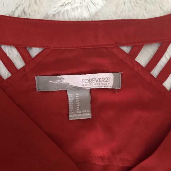 Rust Red Top - Picture 5 of 5